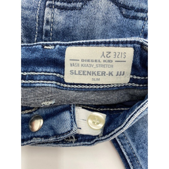 Baby Boy Diesel Stretch Jeans Size 2Y - Picture 5 of 8